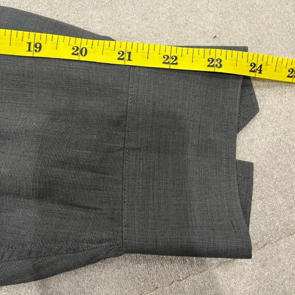 [15.5]Christian Dior Men's Dark Gray Cotton Blend Button Up Dress Shirt - Picture 5 of 6